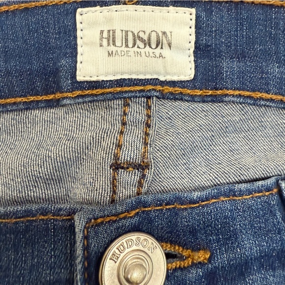 Hudson HARKIN CROP Super skinny cuff Jeans Size 27 - Picture 4 of 6